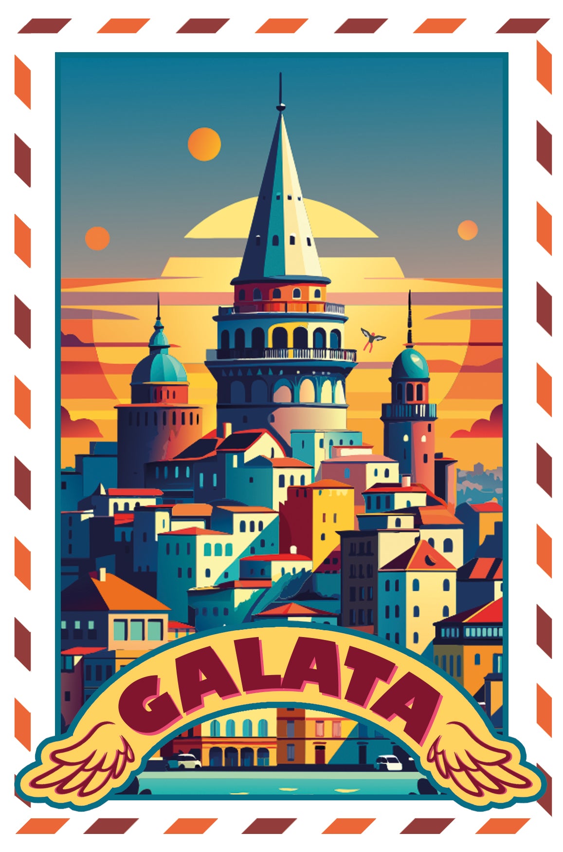 City Post - Galata Kartpostal