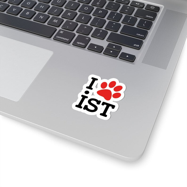 I PAW IST - Kiss-Cut Vinyl Sticker